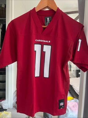 Arizona Cardinals #11 Red Football Jersey Youth Large